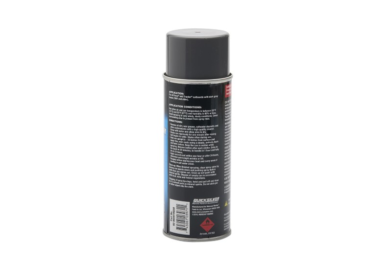[92 802878Q30] QUICKSILVER GRAPHITE GRAY PAINT - 340 G (12 OZ) SPRAY CAN (802878Q30)