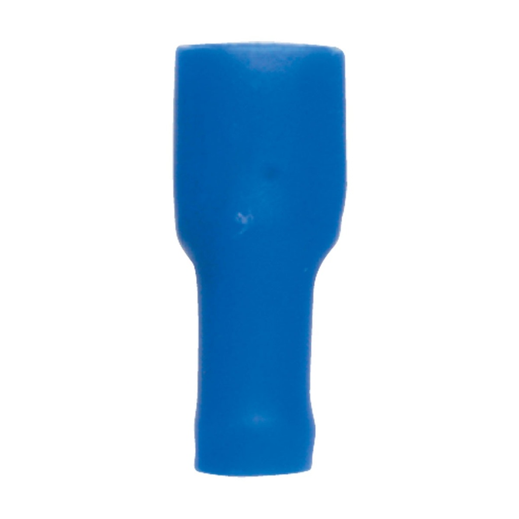 [115475-BLA] CARROLL INSULATED EXTERNAL SPADE TERMINAL 100 PACK BLUE (115475)