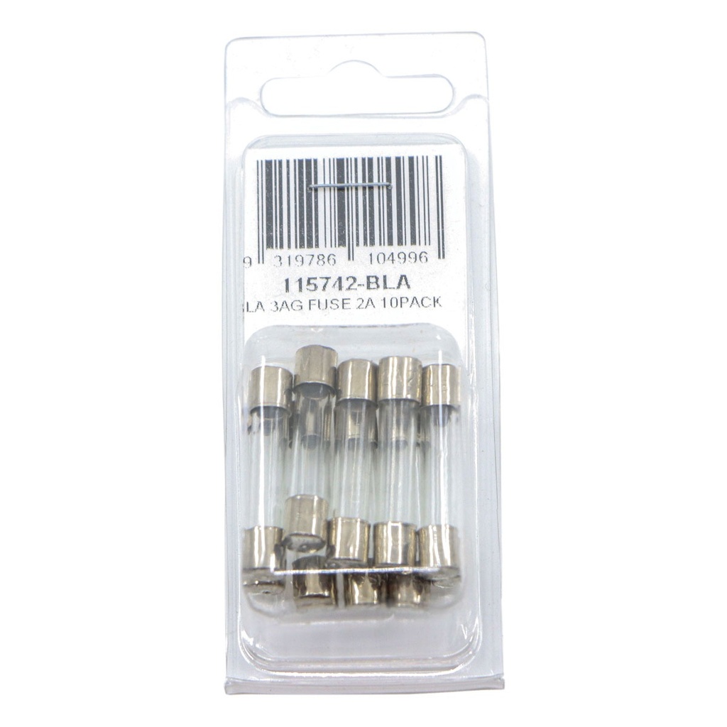 [115742-BLA] BLA 3AG FUSE 2A 10PACK (115742)