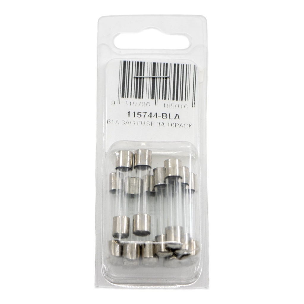 [115744-BLA] BLA 3AG FUSE 3A 10PACK (115744)