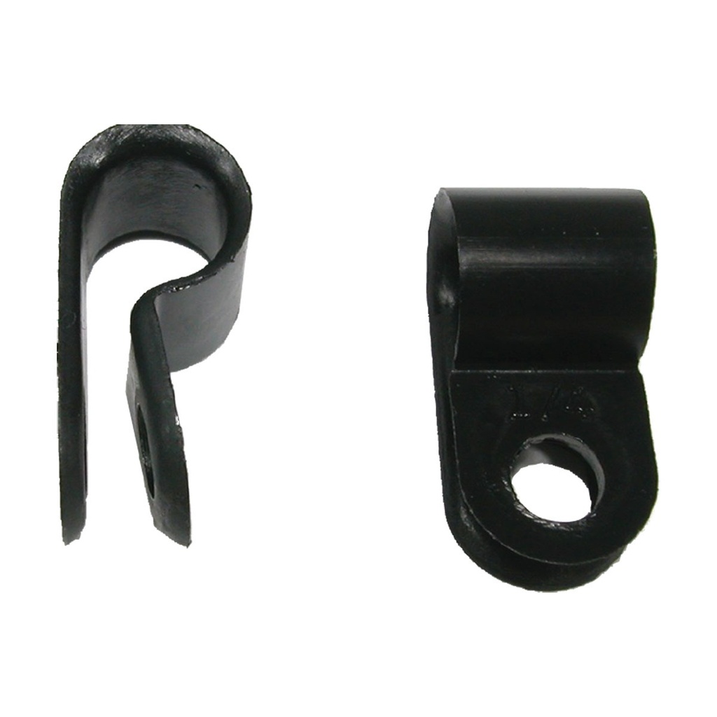 [115814-BLA] BLA CABLE P CLAMP 6MM 25PACK (115814)
