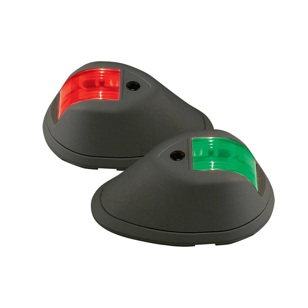 [401210-BLA] PERKO COMPACT SIDELIGHT NAVIGATION LIGHT BLACK (401210)