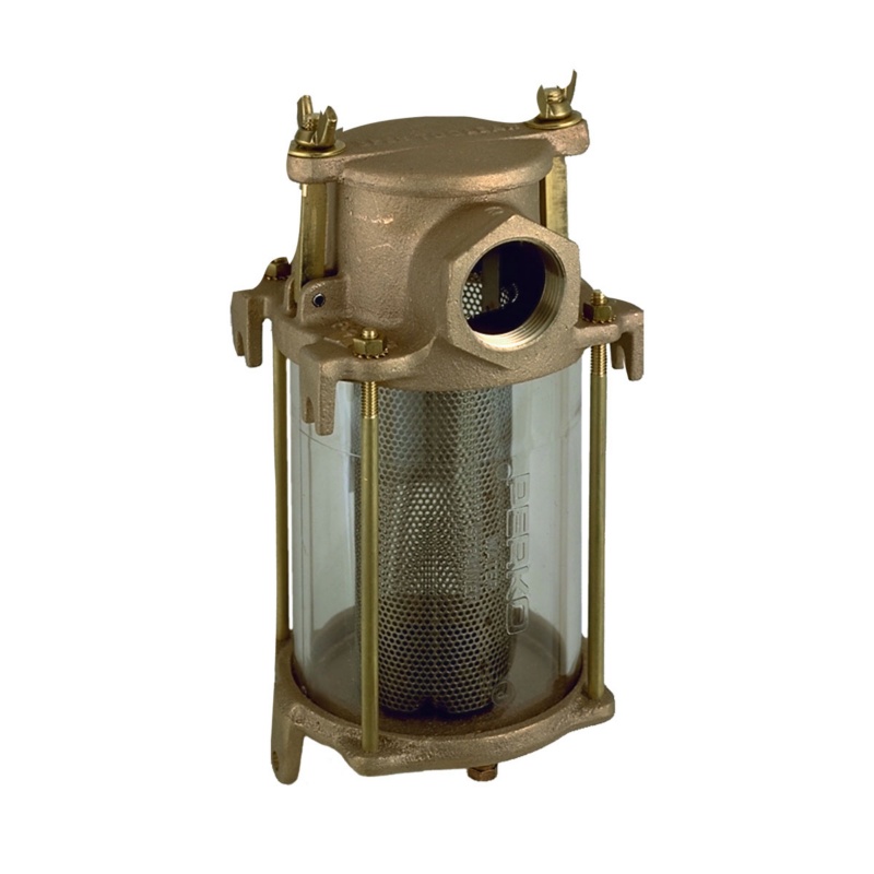 [401644-BLA] PERKO BRONZE WATER STRAINER 1" NPT (401644)
