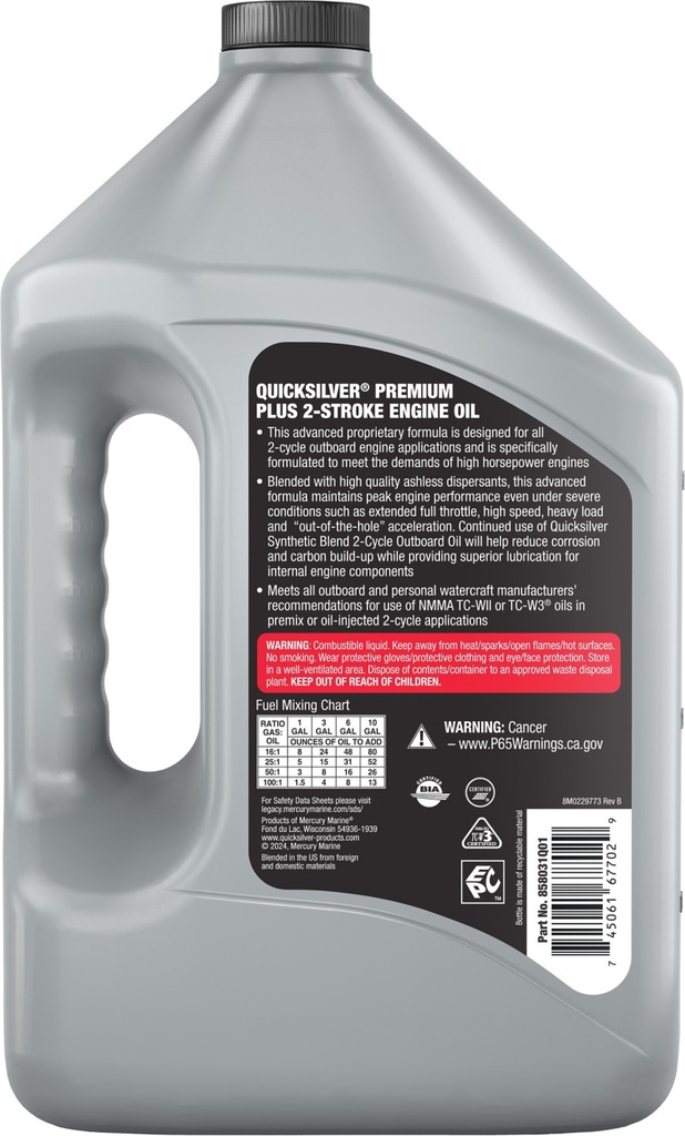 [92 858031Q01] PREM+SYN OIL@3 (858031Q01)