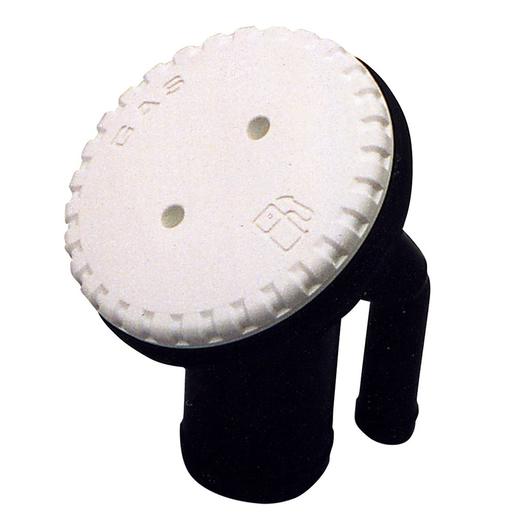 [401968-BLA] PERKO VENTED DECK FILLER - NYLON WHITE 35° (401968)