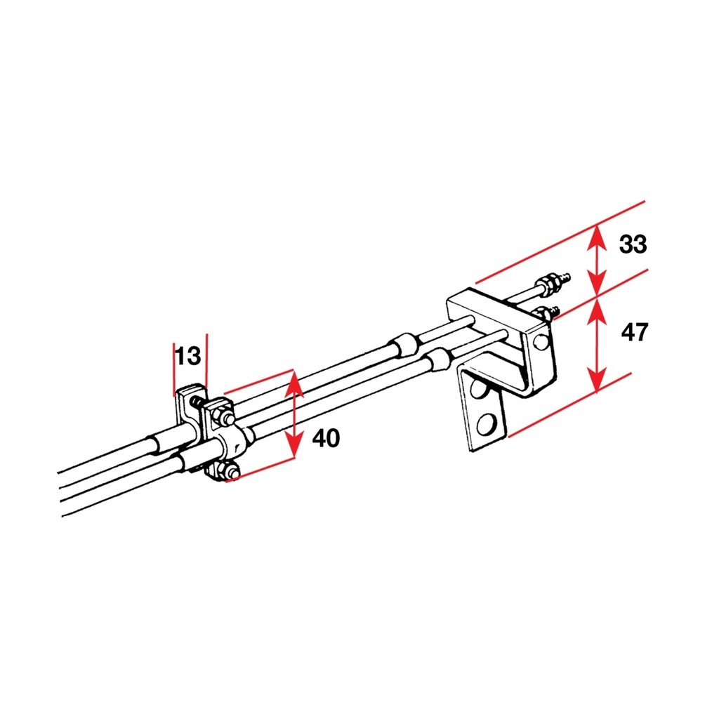 [301110-BLA] SEASTAR INBOARD/STERN DRIVE DUAL STATION SELECTION KIT (301110)