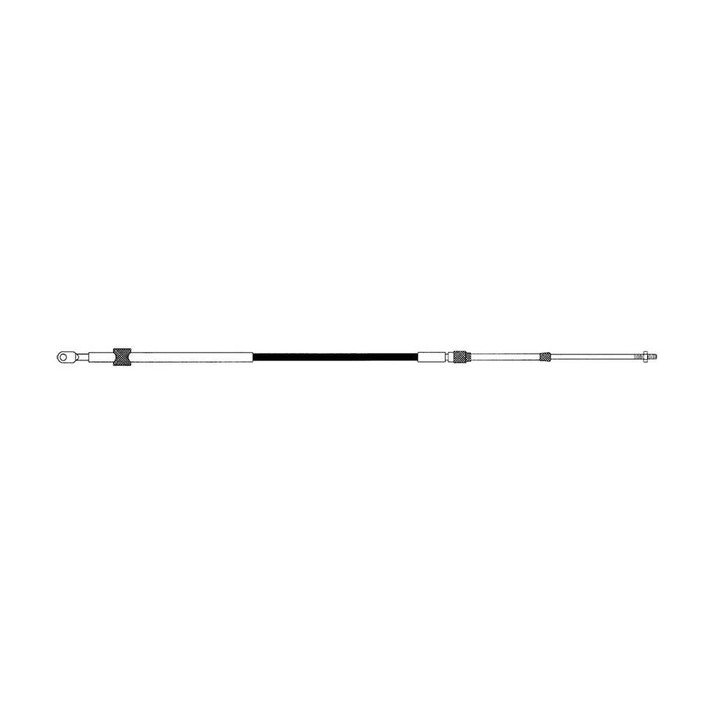[303916-BLA] SEASTAR CC210 MARINER 630 CONTROL CABLE PRE 92 16FT (303916)