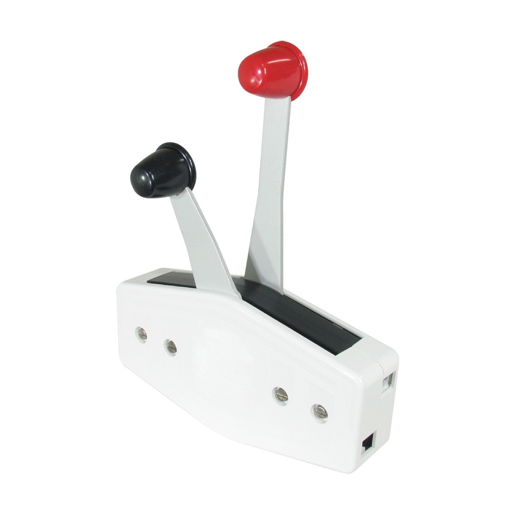 [306924-BLA] TREM SIDE MOUNT TWIN LEVER CONTROL SINGLE FUNCTION (306924)