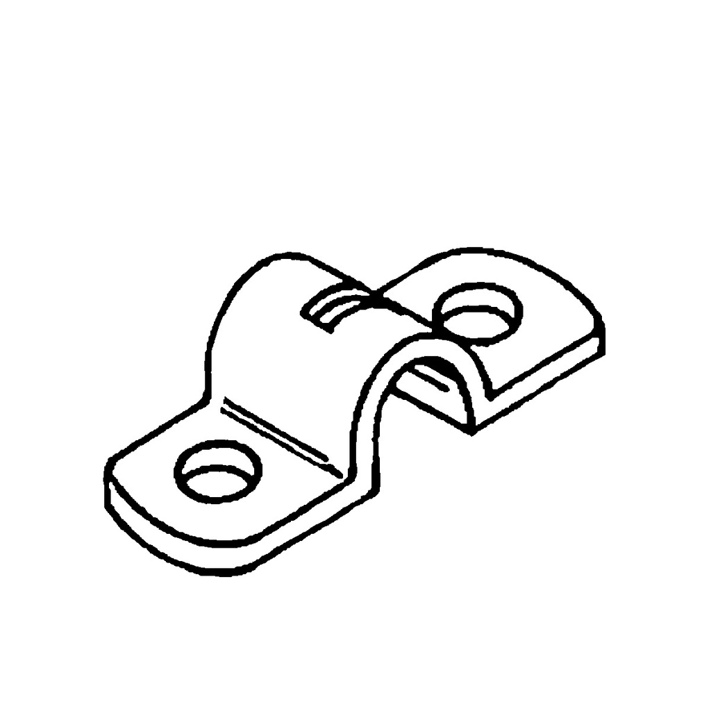 [309782-BLA] SEASTAR 30 SERIES CLAMP STAINLESS STEEL (309782)