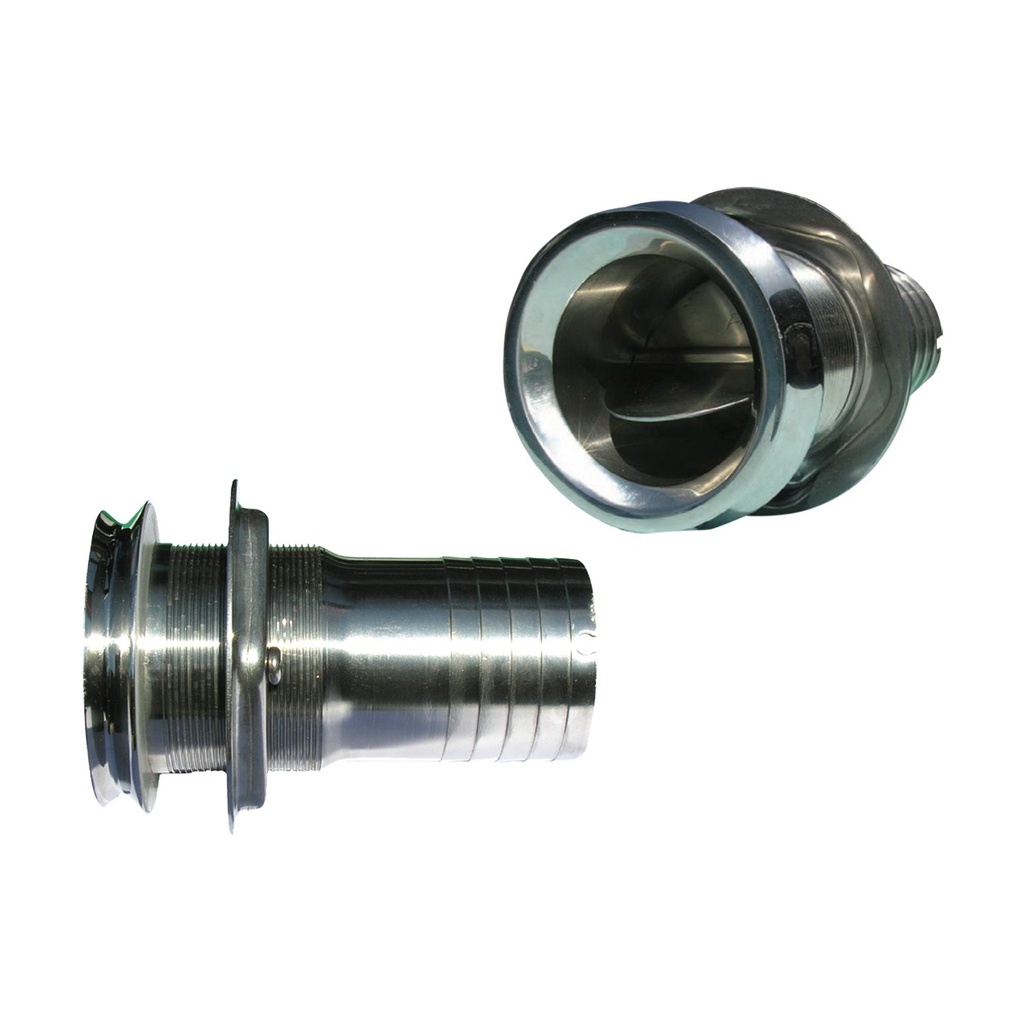 [333299-BLA] MARINE TOWN EXHAUST OUTLET WITH VALVE MEGA FLOW 2" (333299)