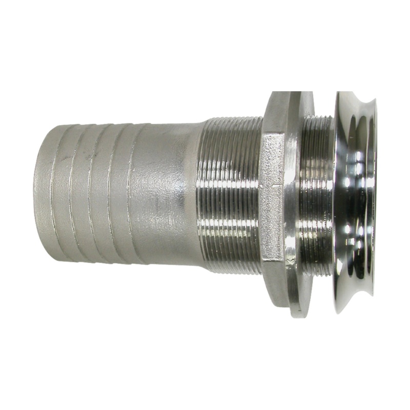[333300-BLA] MARINE TOWN EXHAUST OUTLET WITH VALVE S/S 63MM (333300)