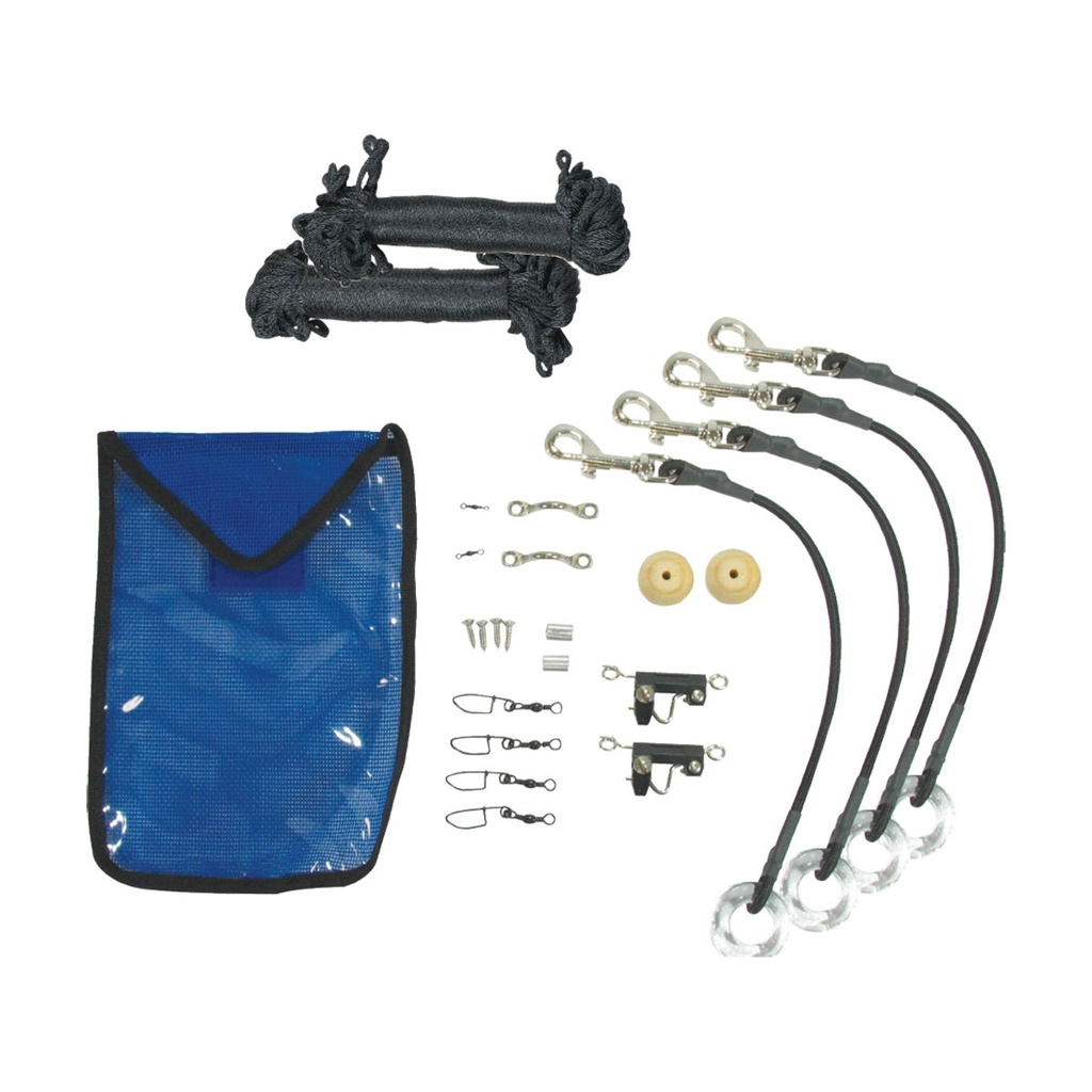[394578-BLA] TACO OUTRIGGER RIGGING KIT STANDARD SINGLE (394578)