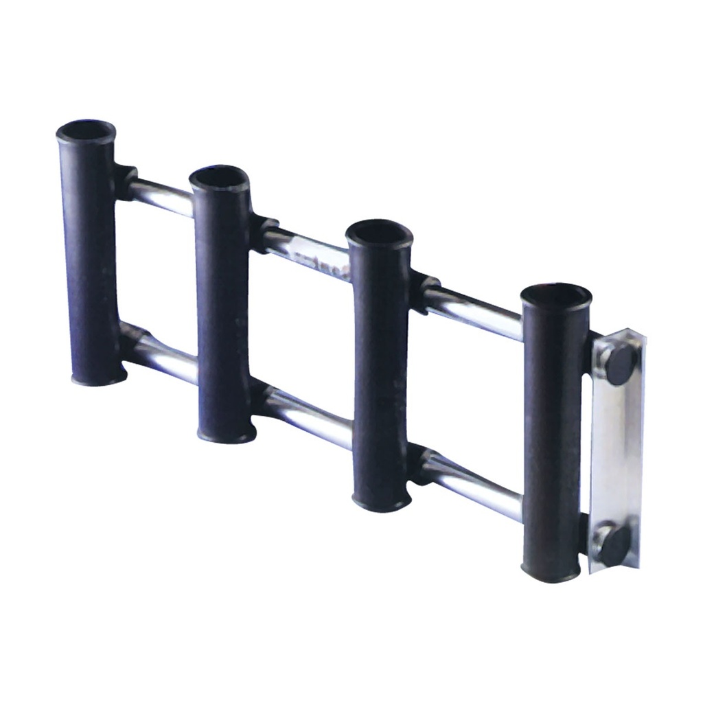 [394720-BLA] SANT MARINE ROD HOLDER RACK COAMING 4 ROD HOLDERS (394720)