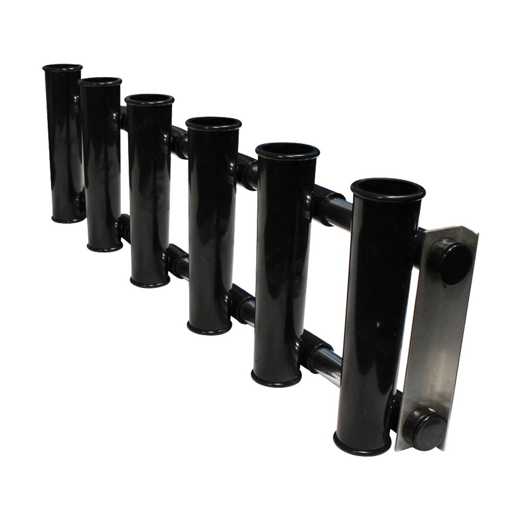 [394722-BLA] SANT MARINE ROD HOLDER RACK COAMING 6 ROD HOLDERS (394722)