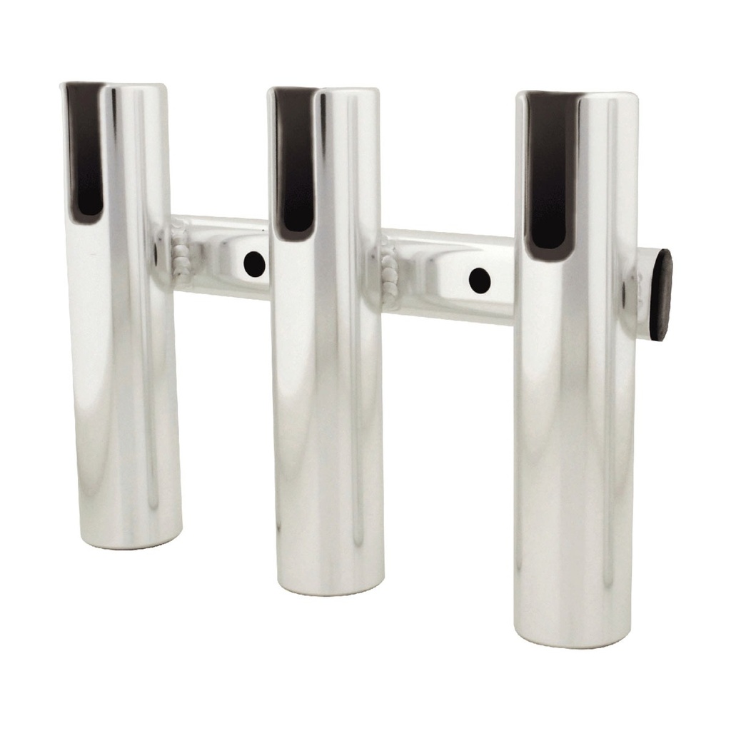 [394726-BLA] TACO OUTRIGGER ROD RACK 3-ROD ALUMINUM BOLT ON (394726)