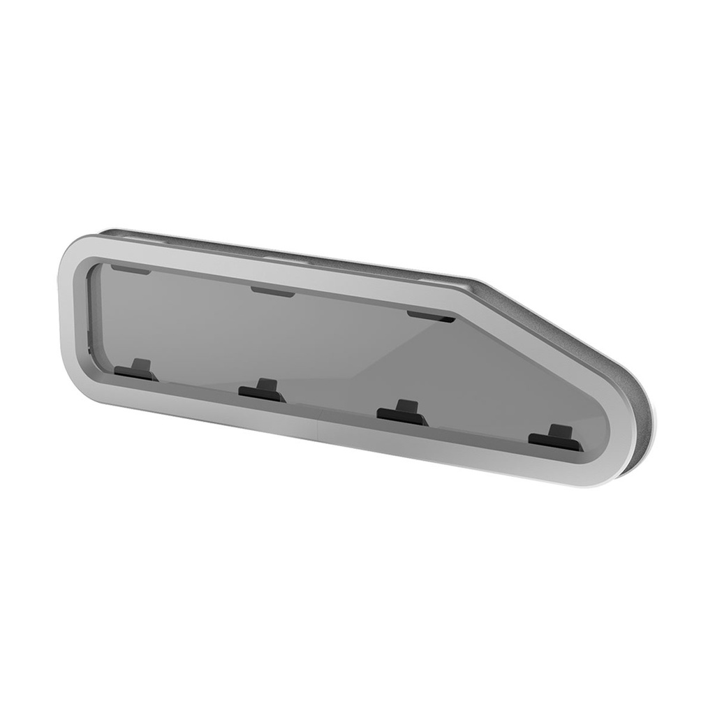 [171043-BLA] LEWMAR STANDARD PORTLIGHT SIZE 4R SILVER IVORY TRIM OPENING (171043)