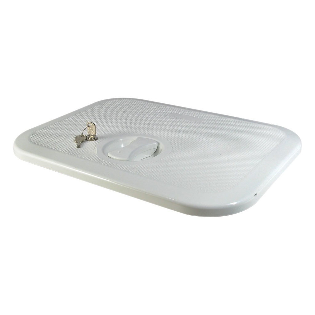 [173319-BLA] EUROPA ACCESS HATCH 375MM X 383MM GREY W/ LOCK (173319)