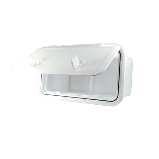 [173249-BLA] OSCULATI FULL LID STORAGE LOCKER 608MM X 354MM (173249)