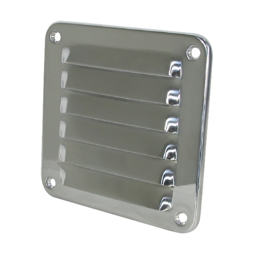 [175248-BLA] MARINE TOWN STAINLESS STEEL LOUVRE VENT 122MM X 127MM (175248)