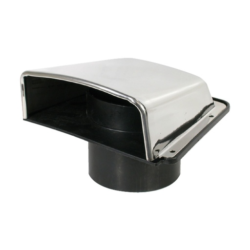 [175328-BLA] MARINE TOWN STAINLESS STEEL COWL VENT (175328)