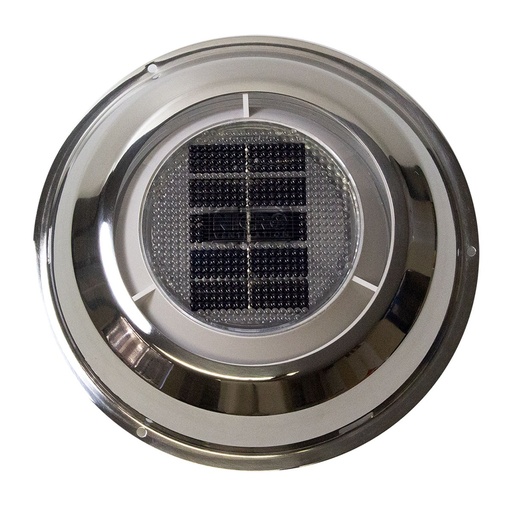[175391-BLA] MARINCO MINIVENT 1000 SOLAR VENT STAINLESS STEEL (175391)