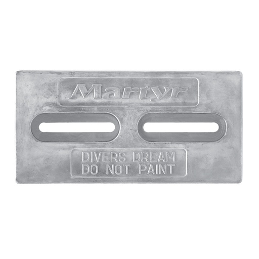 [190996-BLA] MARTYR MINI DIVER ANODE ZINC 150X100X13 (190996)