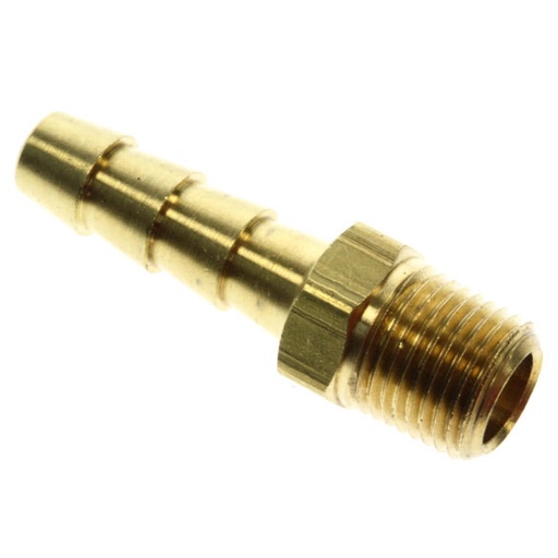 [22 8M0180507] Connector 0D Lube Line Brass (8M0180507)