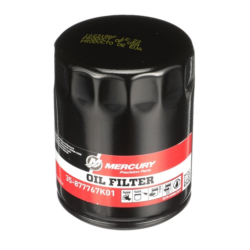 [35 877767K01] Mervury Verado Oil Filter L4 (877767K01)