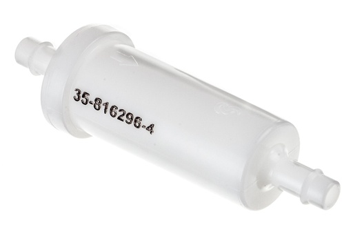 [35 816296Q 2] 816296Q2 Marine Engine In-Line Fuel Filter with Barbs for 5/16" (816296Q2) (816296Q2)