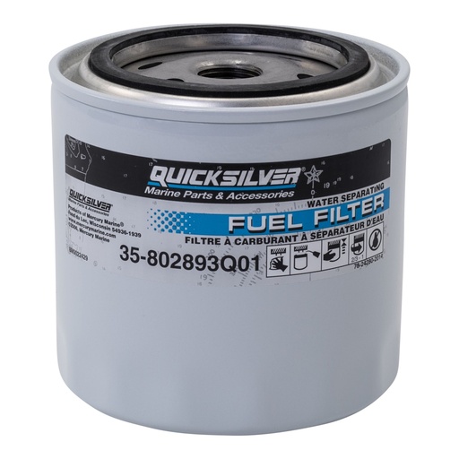 QUICKSILVER FILTER MERCURY FUEL 25 MICRON (802893Q01)