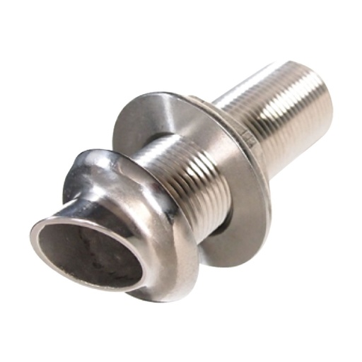 [131964-BLA] MARINE TOWN S/STEEL LIVEWELL SKIN FITTING 3/4" BSP (131964)