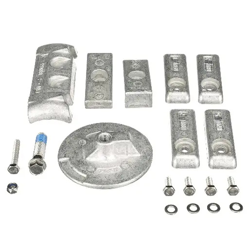 [97 8M0126671] Mercury Anode Kit Verado L6 200-300HP or V6 V8 AMS Verado (8M0126671)