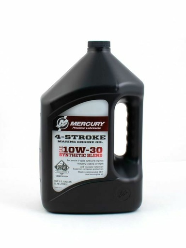 [92 8M0142151] 3.78 LT  SYN OUTBOARD OIL (10W/30 SS) (8M0142151)